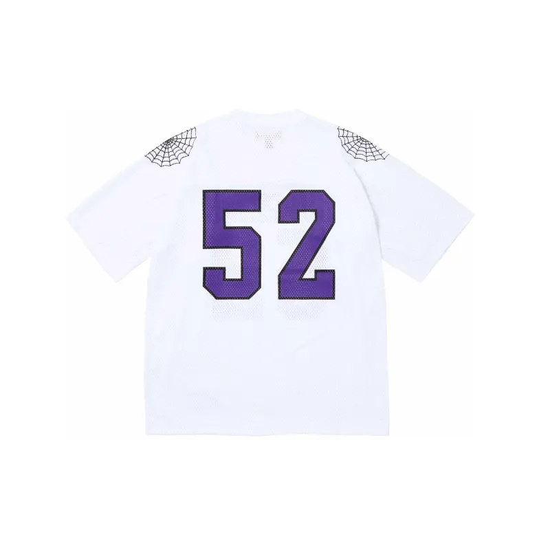 Supreme Spiderweb Football Jersey Marine/Navy XL - POIZON