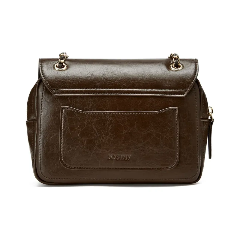 JOSINY PU Shoulder Bag, Crossbody Bag Women's Black/Brown/Coffee-10