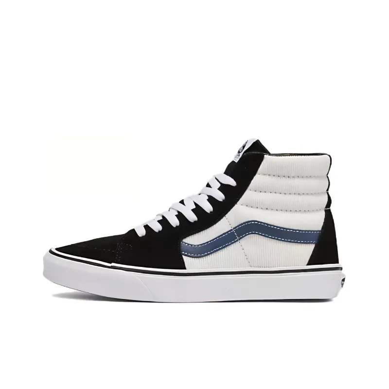 Vans Sk8 Hi Mini Cord 'Black Navy White'-0