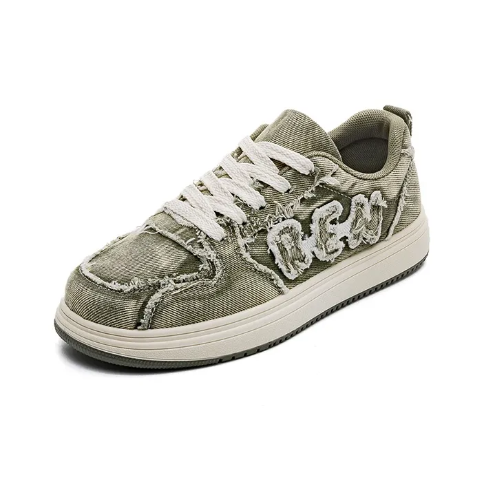 RENBEN Durable Breathable Lightweight And Balanced Low-Top Canvas Shoes Women's-6