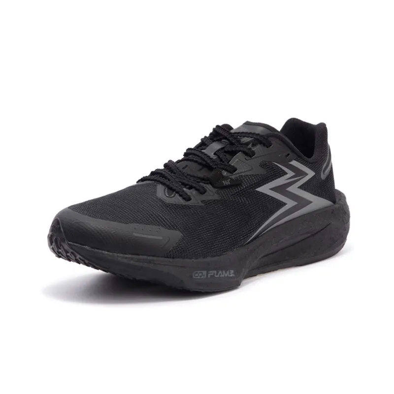 361° Speed 3 PRO Cushioning Anti Slip Wear Resistant Breathability Low Top Running Shoes Unisex Obsidian Black-1