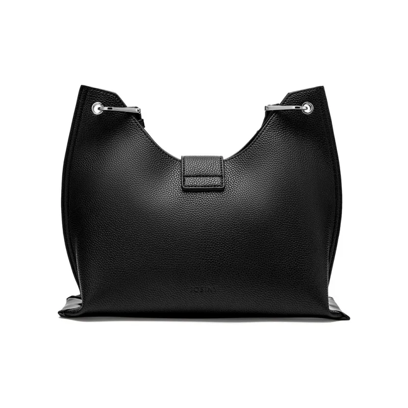 JOSINY PU Shoulder Bag Women's Black/Dark Gray/Apricot/Brown-2