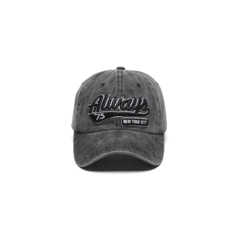 FILES Cotton Baseball Caps Unisex-1