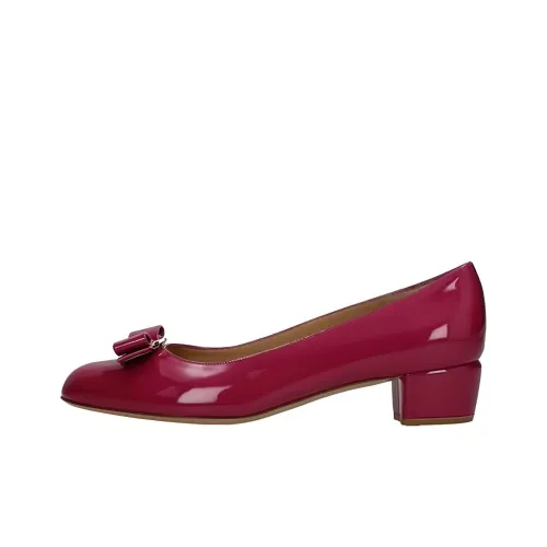 FERRAGAMO New Vara Patent Leather Pumps