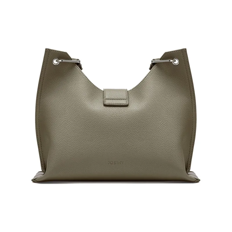 JOSINY PU Shoulder Bag Women's Black/Dark Gray/Apricot/Brown-6