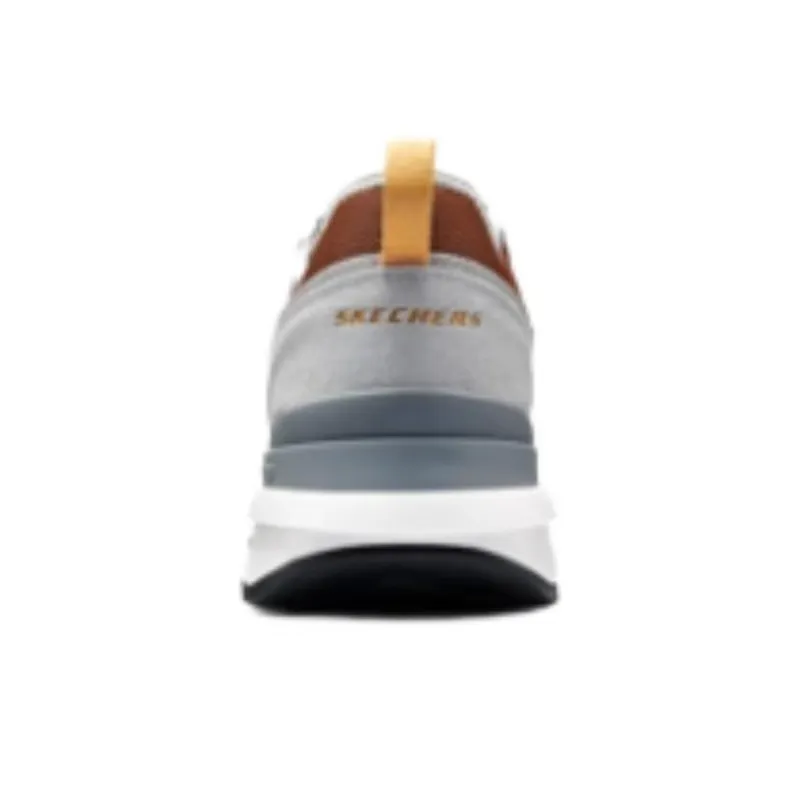 Skechers Cushioning Breathable Low Top Training Running Shoes Men's Ivory-3