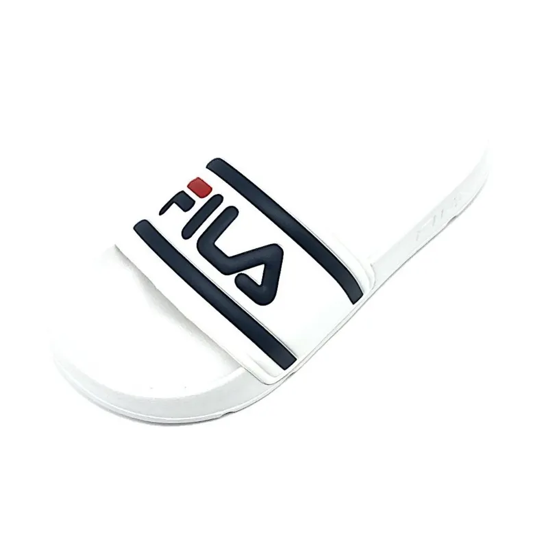 FILA Slide Slippers Women's White Black-2