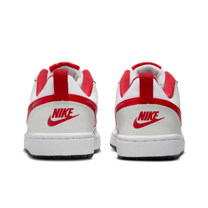 Nike Court Borough Low Recraft 'Photon Dust University Red' Gs-3