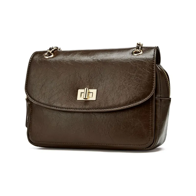 JOSINY PU Shoulder Bag, Crossbody Bag Women's Black/Brown/Coffee-8