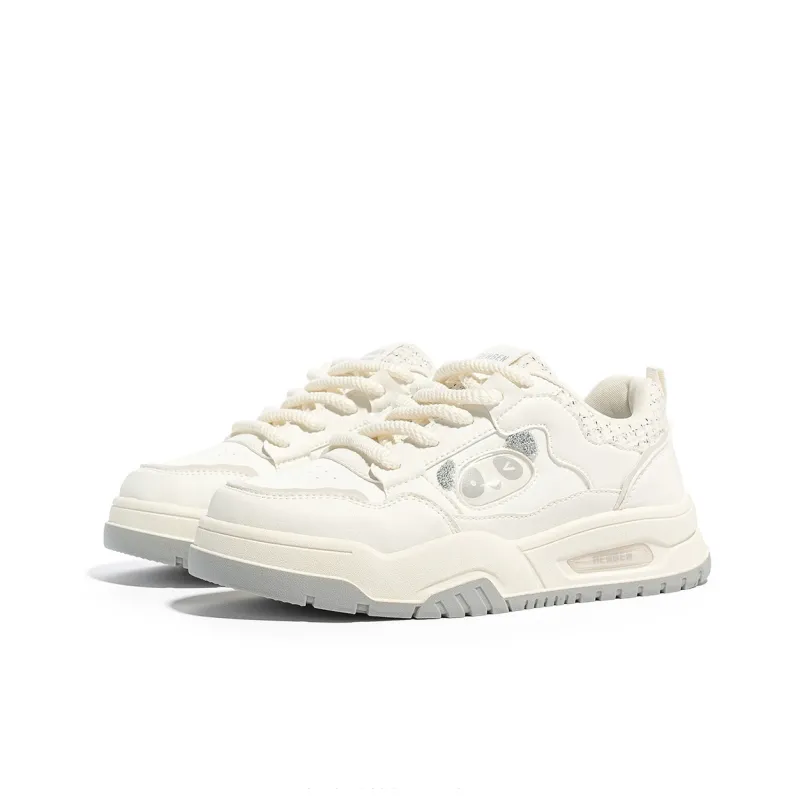 Humanism 1986 Skateboard Shoes Women's Low Top White/White Green/White Khaki/Pink White-24