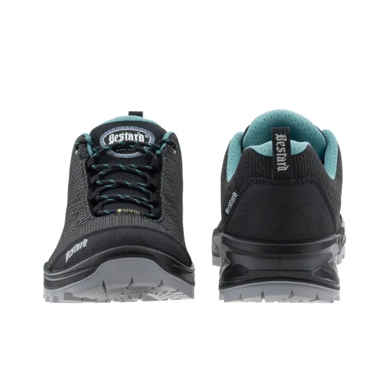 Bestard Krypton Lady Slip-Resistant Low-Top Outdoor Shoes Women's Black Blue-3