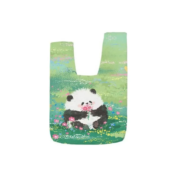 NEARAY Ultra Soft Fleece Cotton Handbag Trumpets Women's Green & Multicolor-1