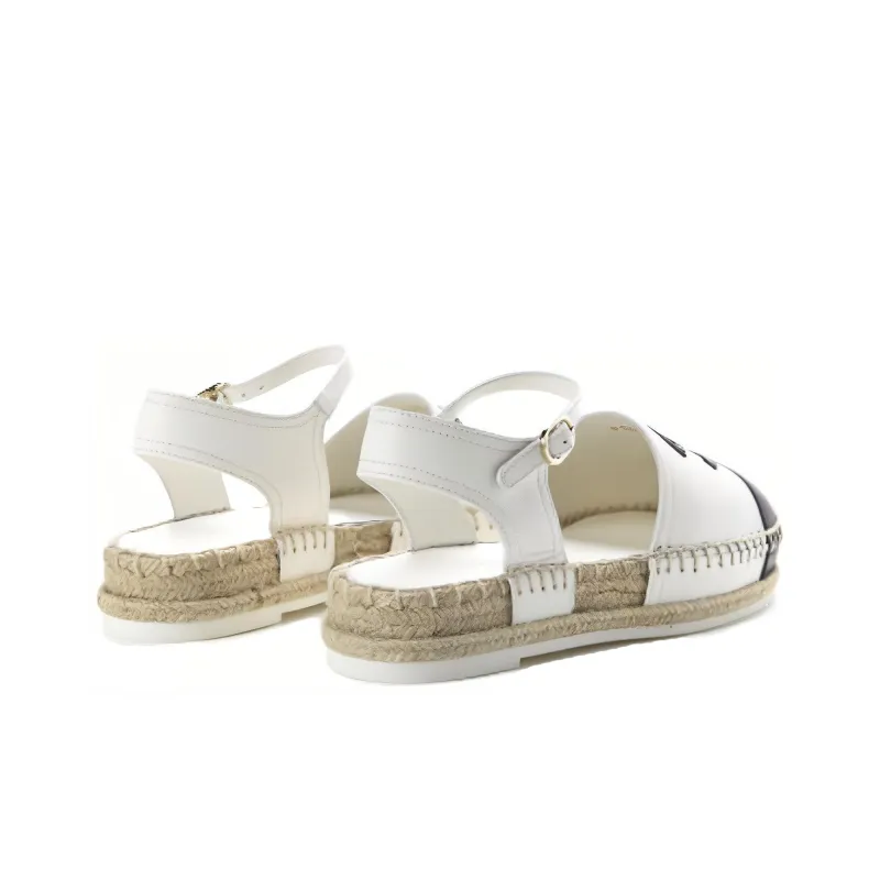 CHANEL Low-Top Casual Shoes Women's White-4