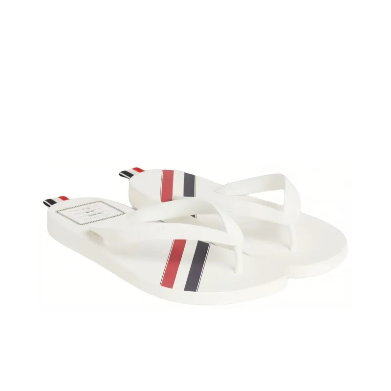 THOM BROWNE RWB stripe Flip Flops-2