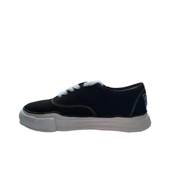MIHARA YASUHIRO Baker Low Top Skateboard Shoes Unisex Black