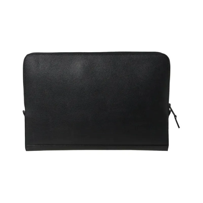 Tommy Hilfiger Synthetic Leather Storage Bags Laptop Bags Regular Men's Black-2