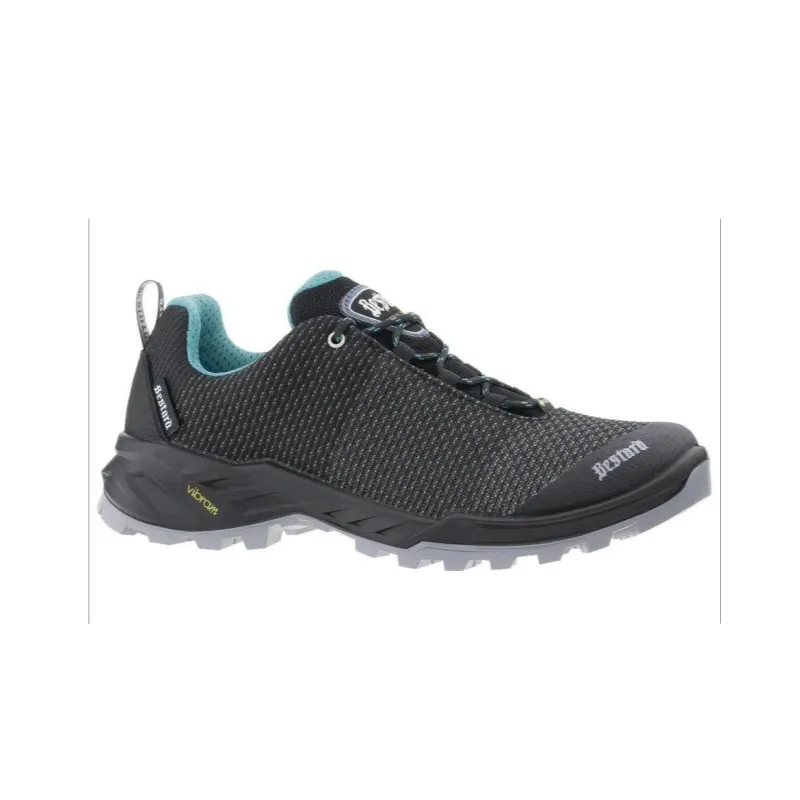 Bestard Krypton Lady Slip-Resistant Low-Top Outdoor Shoes Women's Black Blue-1