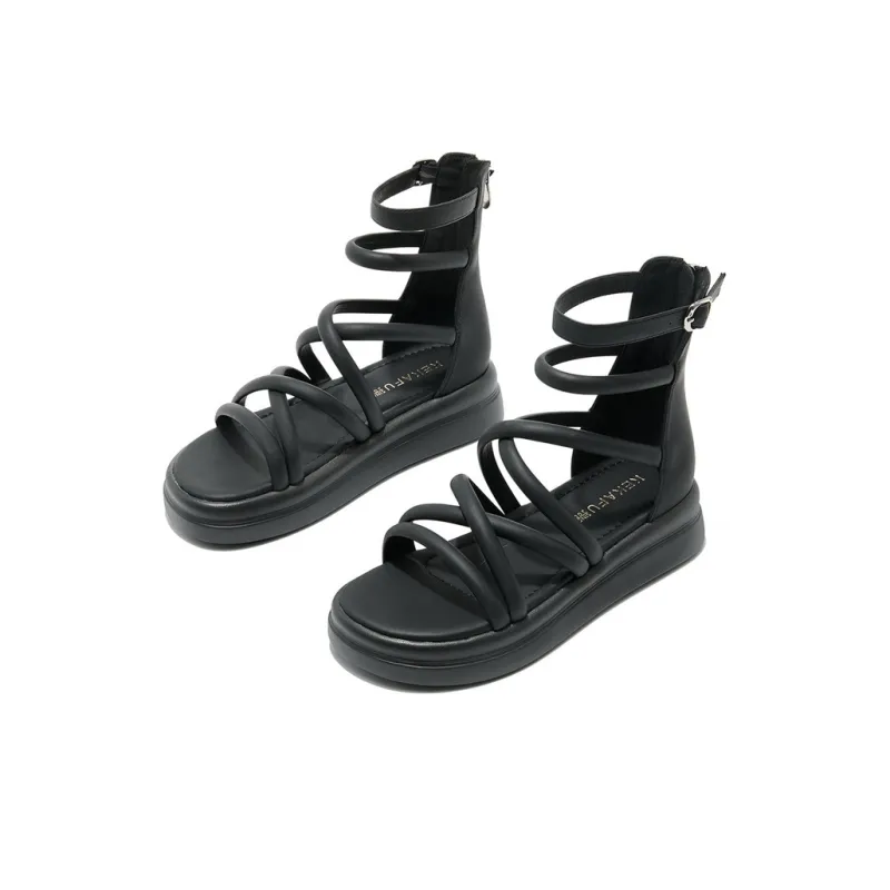 KEKAFU Roman Sandals 4cm Women's-8