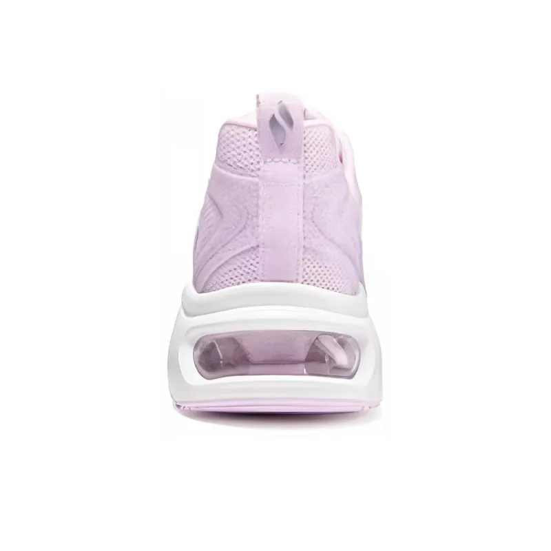 Skechers Cushioned Slip Resistant Abrasion Resistant Low Top Running Shoes Women's Pink-3