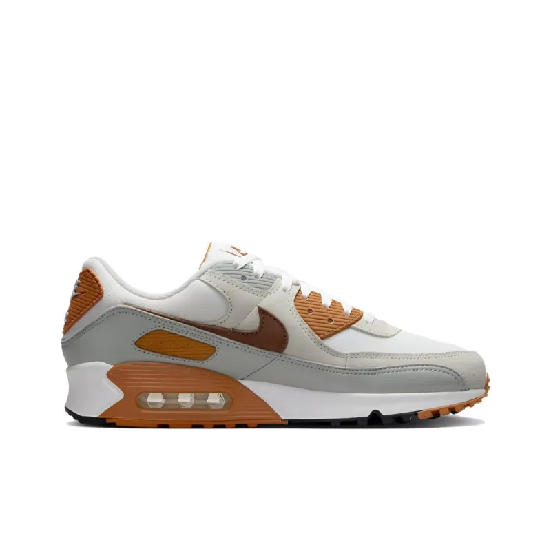 Nike Air Max 90 Summit White Monarch Light Pumice Light British Tan-1