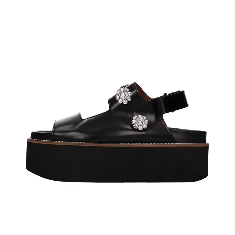 GANNI Strap Sandals Women's Black-0