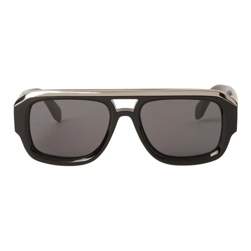 PALM ANGELS Stockton Square-Frame Sunglasses-2