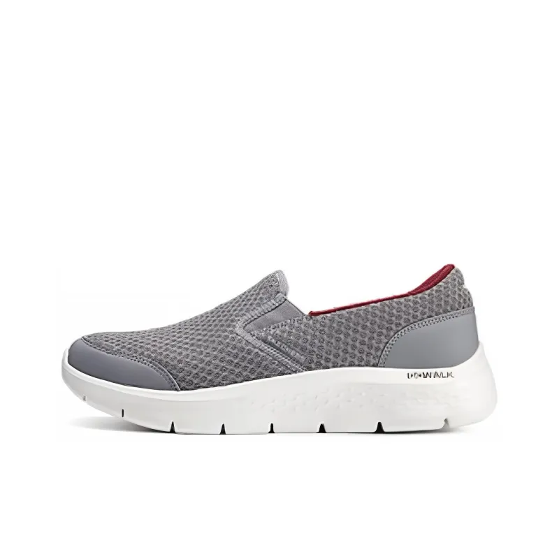 Skechers Anti Slip Wear Resistant Low Top Casual Shoes Men's Gray-0