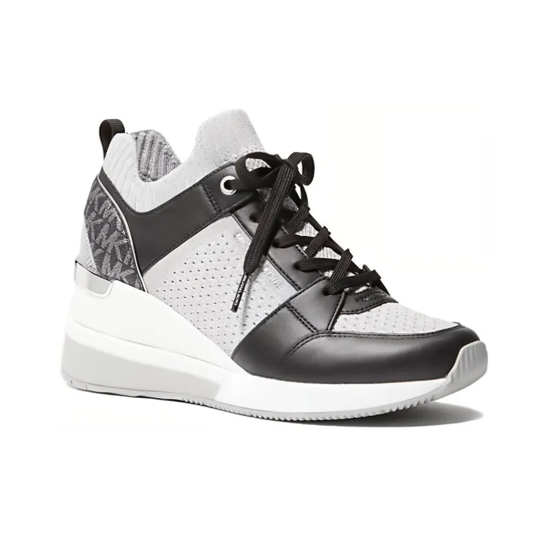 MICHAEL KORS High-Top Casual Shoes Women's Silver-1