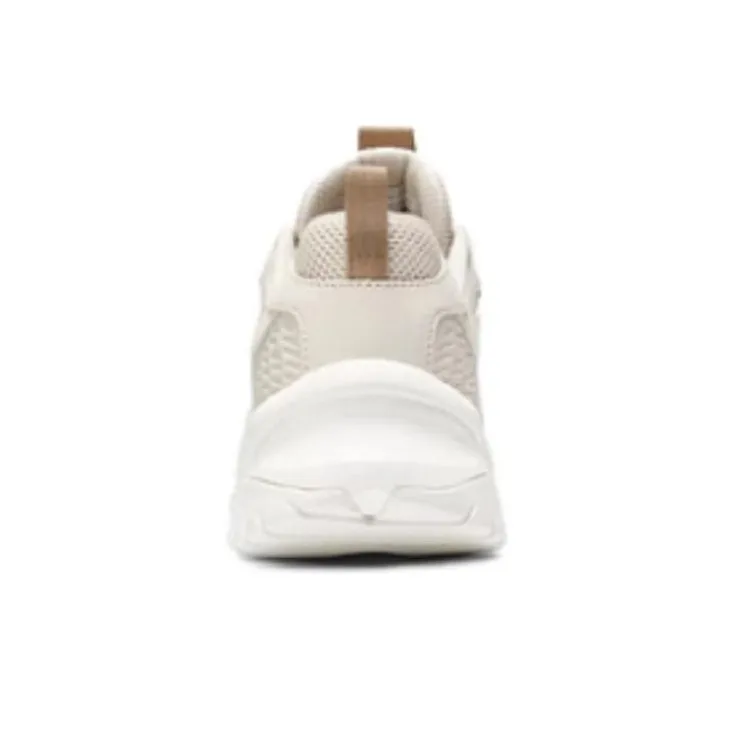 Skechers Abrasion Resistant Low Top Casual Shoes Women's Beige-3