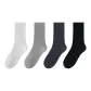 4 Pack, Pinstripe White+Pinstripe Light Gray+Pinstripe Dark Gray+Pinstripe Black