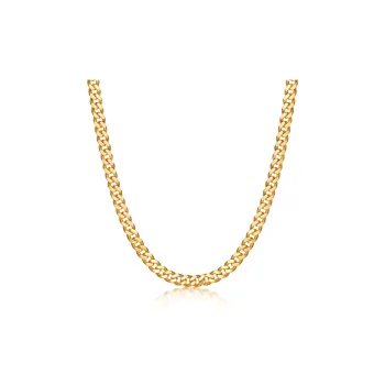 IDEAGEMER 925 Sterling Silver Necklaces Men's