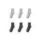 6 Pack (3 Pack Light Gray+3 Pack Dark Gray)