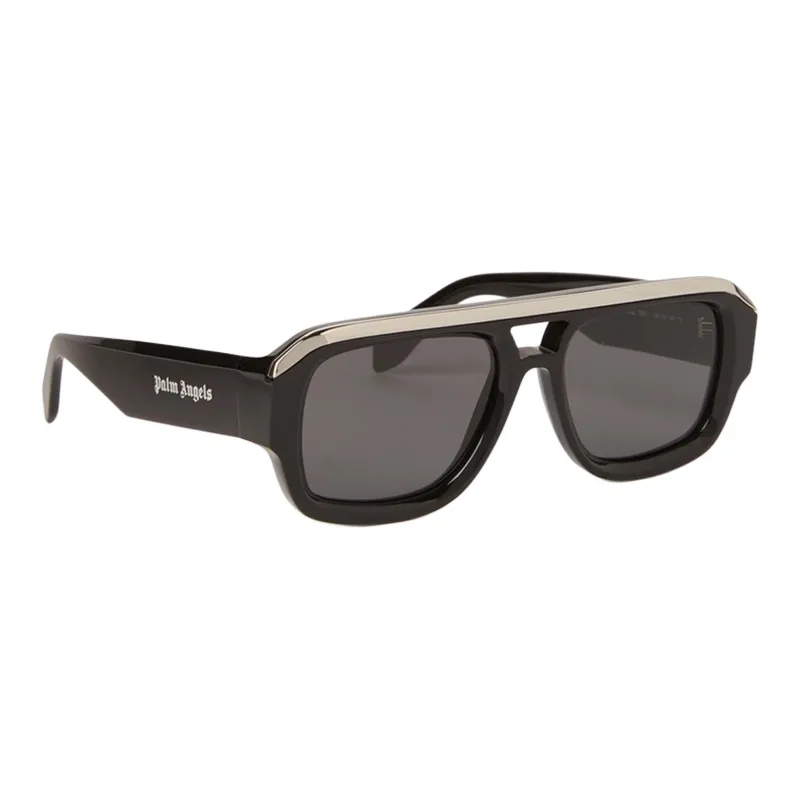 PALM ANGELS Stockton Square-Frame Sunglasses-1