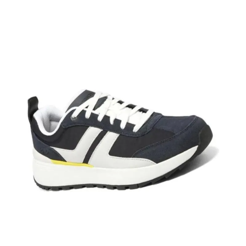 Skechers Cushioning Wear-Resistant Low-Top Running Shoes Men's Navy-1