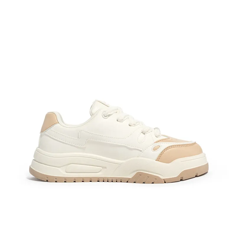 Humanism 1986 Skateboard Shoes Women's Low Top White Green/White Khaki/Pink White-14
