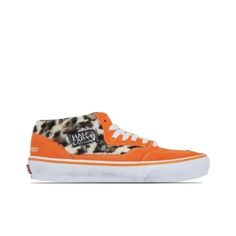 Half Cab Supreme X Skate Vans '92 'Leopard Pack Orange'-1