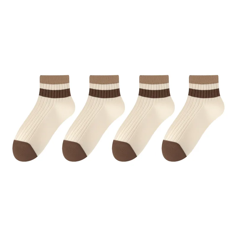 XXLLG Ankle Socks Women's 4 Pack-15