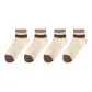 4 Pack, White Socks