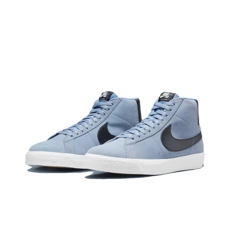 Nike Sb Zoom Blazer Mid Ashen Slate-2
