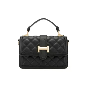 JOSINY Premium Luxury Versatility Handbag, Crossbody Bag Regular Women's Black/Ecru