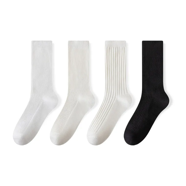 Moremoli Mid Calf Socks Women's 4 Pack-2