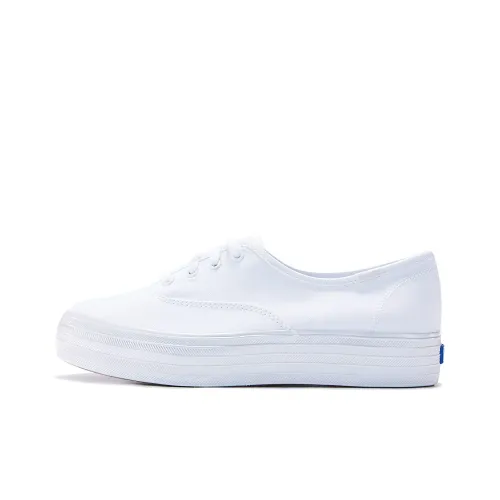 Keds Canvas Shoes Women's Low-Top White