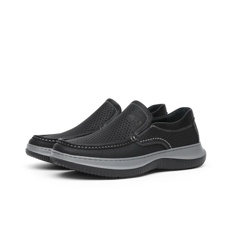 VOLO Casual Shoes Beanie Shoes Men's Black-13