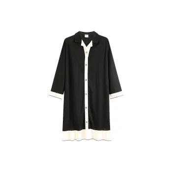 Mulong Family Nightgown Women's Black