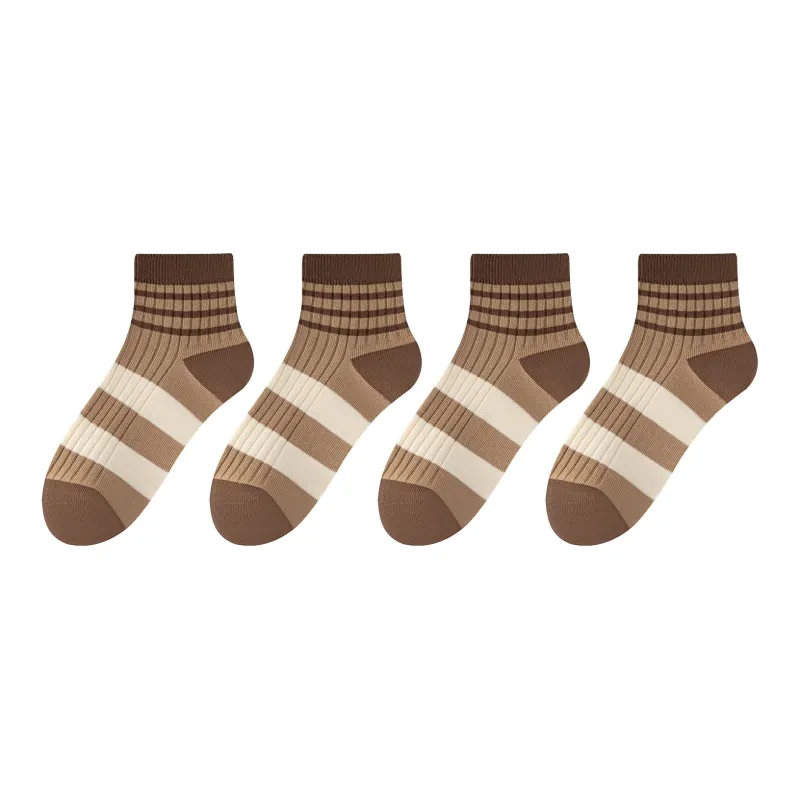 XXLLG Ankle Socks Women's 4 Pack-13