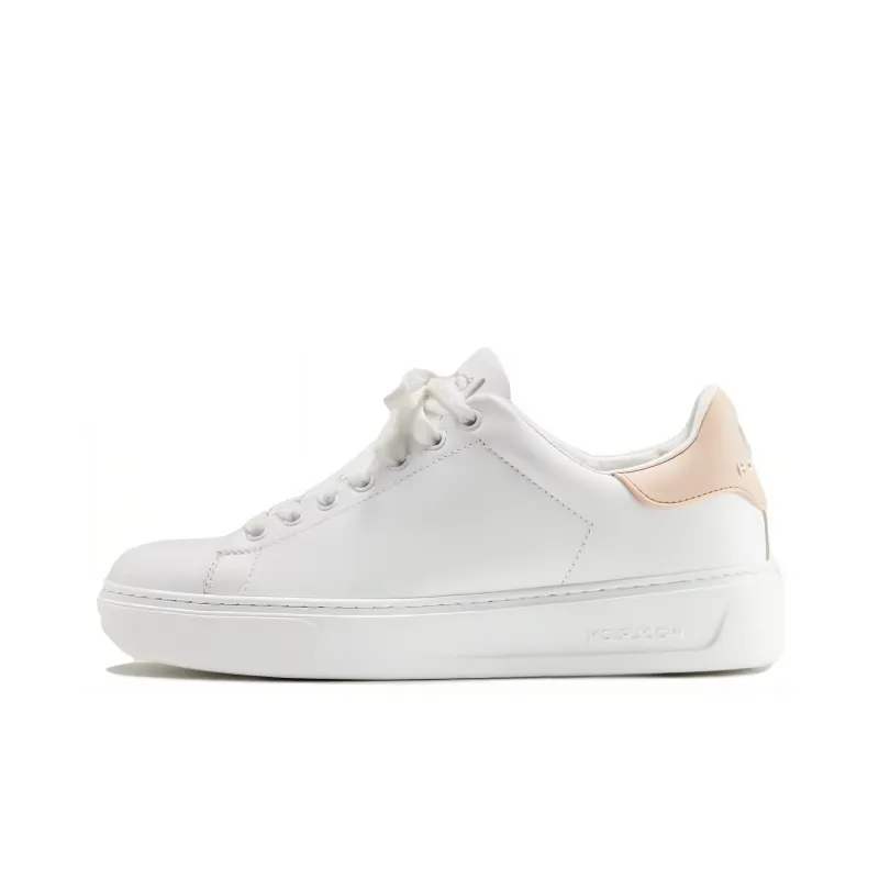 WOOLRICH Wear-Resistant Low-Top Skateboard Shoes Women's White Peach-0