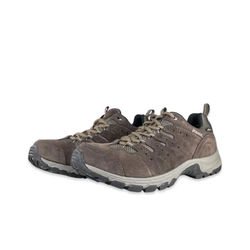 MEINDL Rapide GTX Wear-Resistant Low-Top Hiking Shoes Men's Dark Brown-7