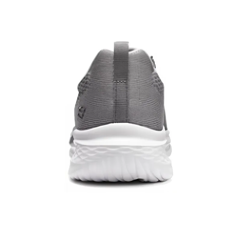 Skechers Wear Resistant Low Top Casual Shoes Men's Gray-3