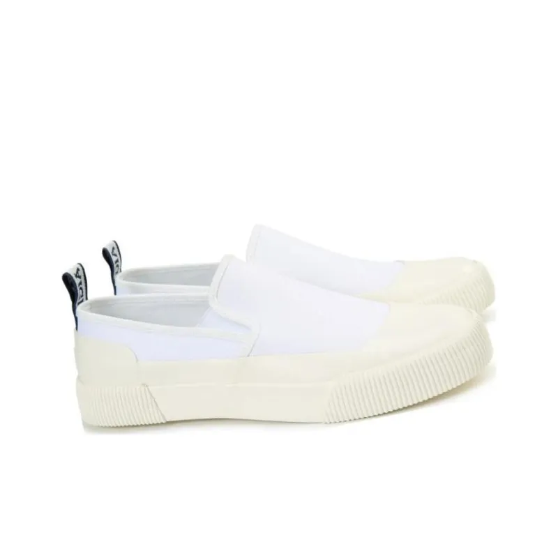 AIGLE Rubber Slipon Anti-Slip And Wear-Resistant Lightweight Low-Top Skateboard Shoes Men's White-1