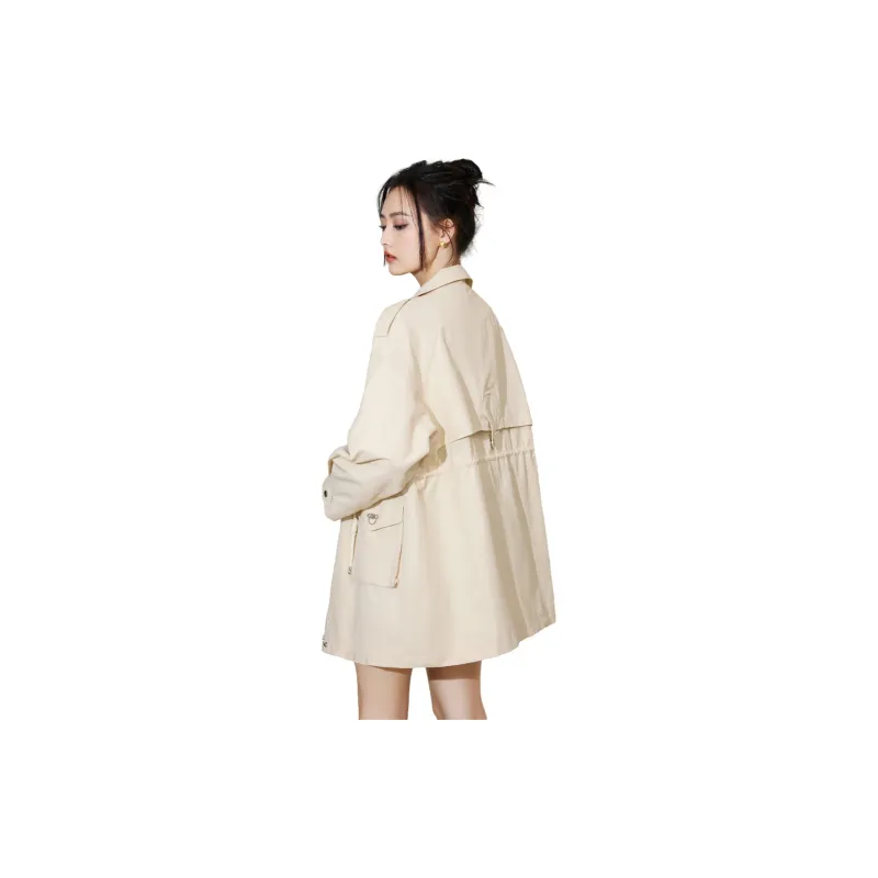 SMEN Trench Coats Women's-11